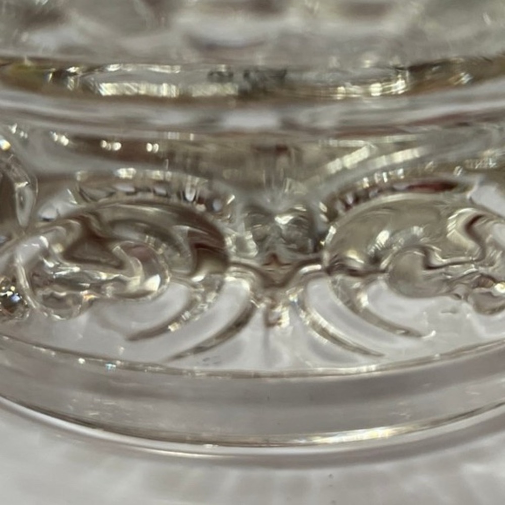 Vintage Studio Crystal Glass Candy Dish Bowl - Picture 3 of 4